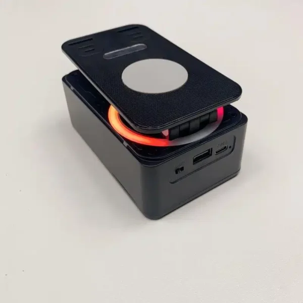 Phone Stand with 360° Bluetooth Speaker